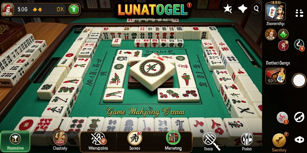 Tampilan gameplay LUNATOGEL yang menarik dan mendebarkan.