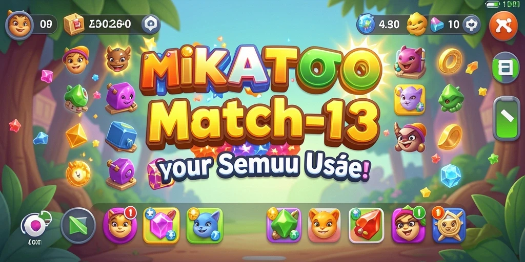 Gameplay MIKATOTO yang seru dengan grafis menarik.