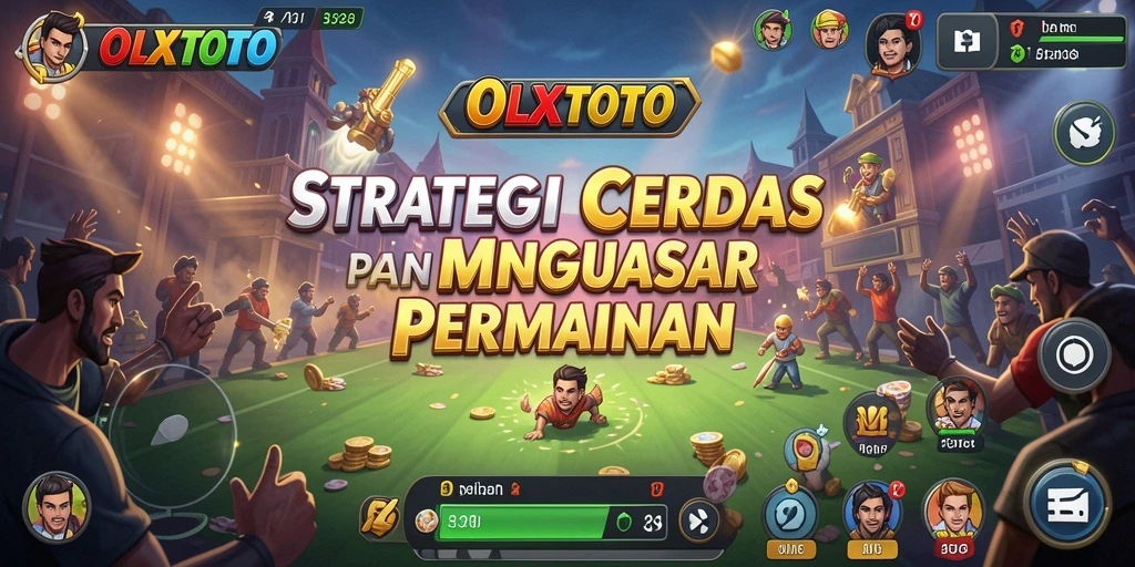 Screenshot gameplay OLXTOTO yang menampilkan strategi kompleks dan pertempuran epik.