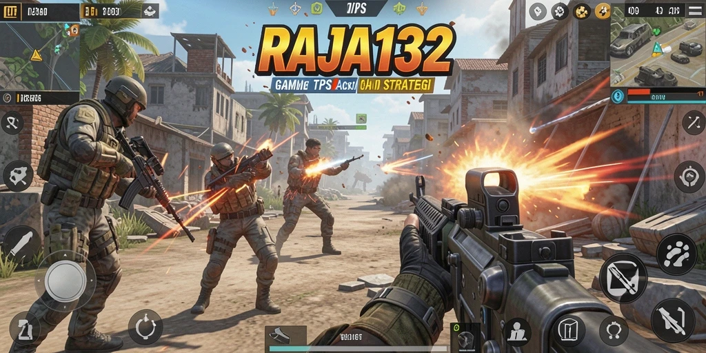 Tampilan gameplay yang mendebarkan di RAJA132 saat pertempuran berlangsung.